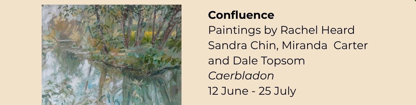 Confluence exhibition at Caerbladon for Malmesbury River Festival