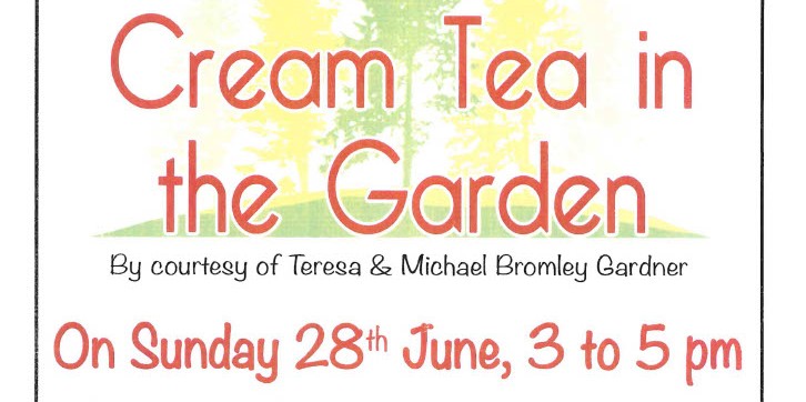 Cream Tea in the Garden