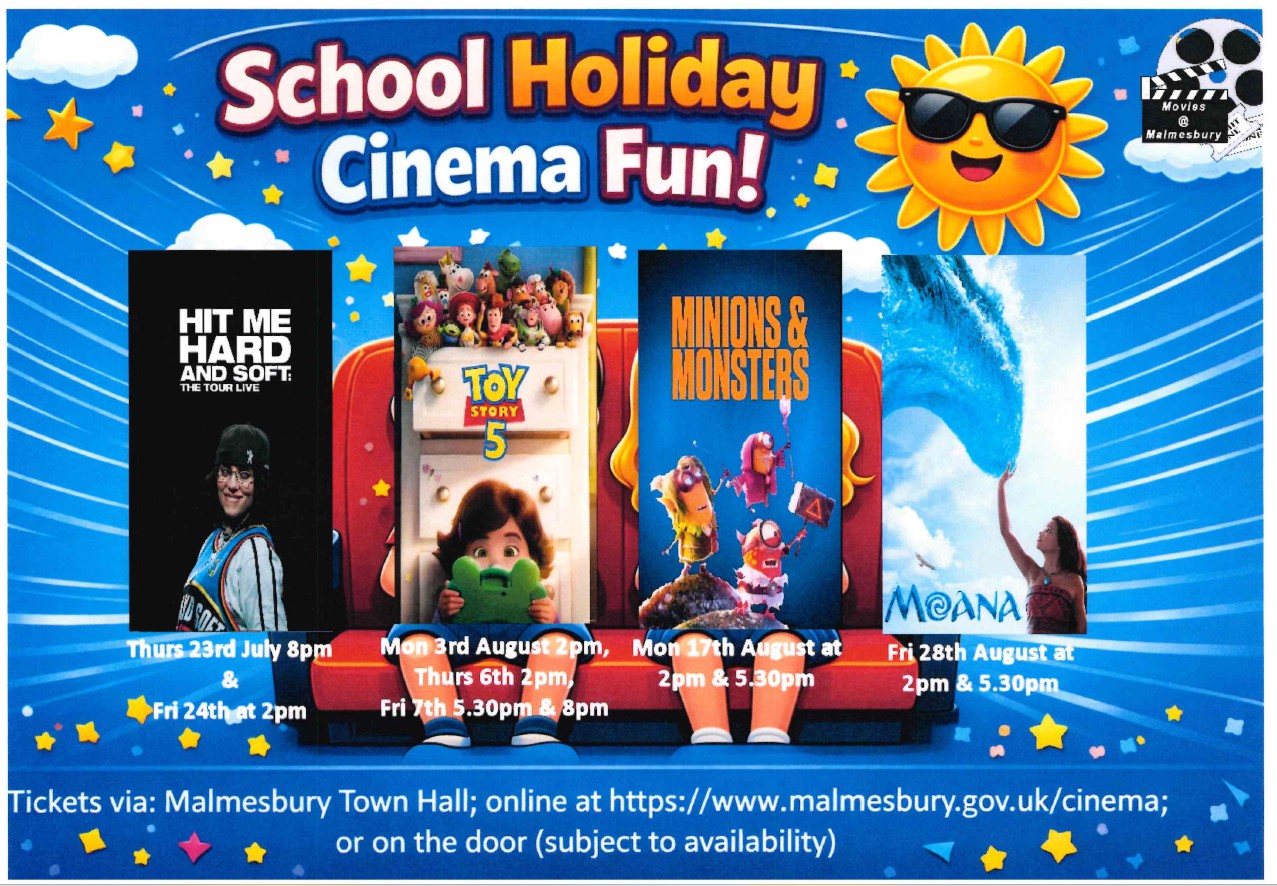 Movies at Malmesbury Summer Cinema
