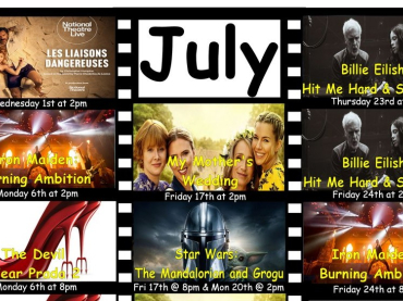 Movies at Malmesbury July